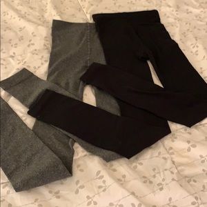 Fleece lined legging